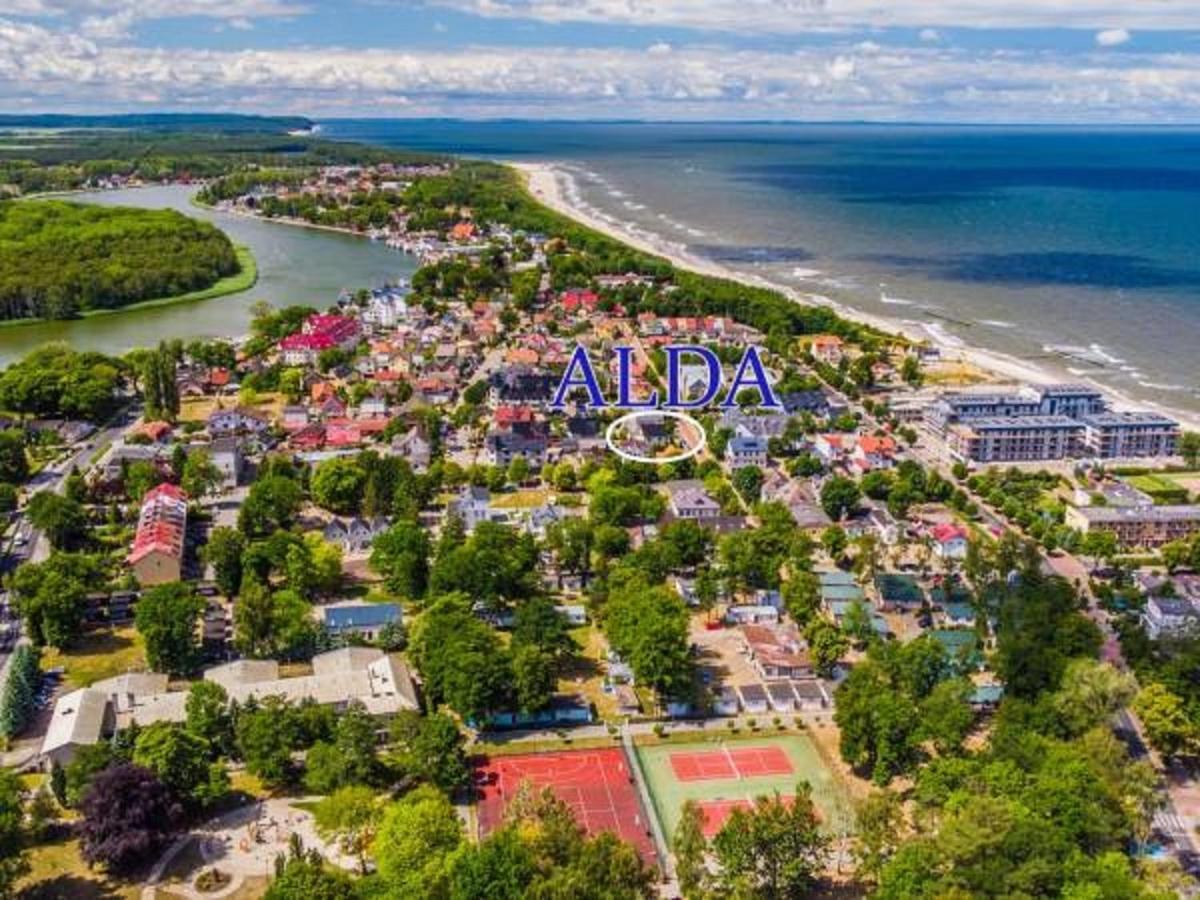Alda-Pokoje Goscinne Nad Morzem Дзівнув Екстер'єр фото