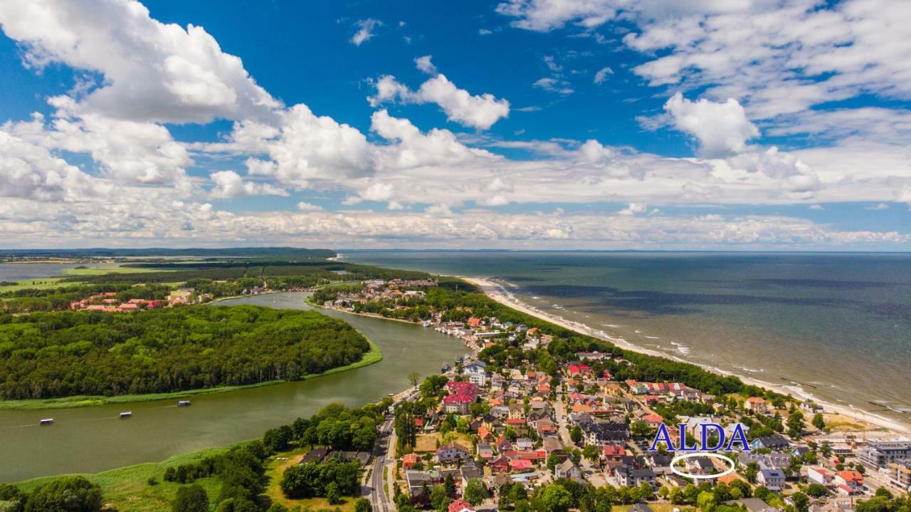 Alda-Pokoje Goscinne Nad Morzem Дзівнув Екстер'єр фото
